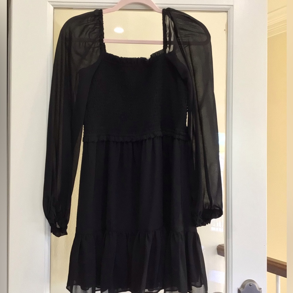 1 State Black Dress
